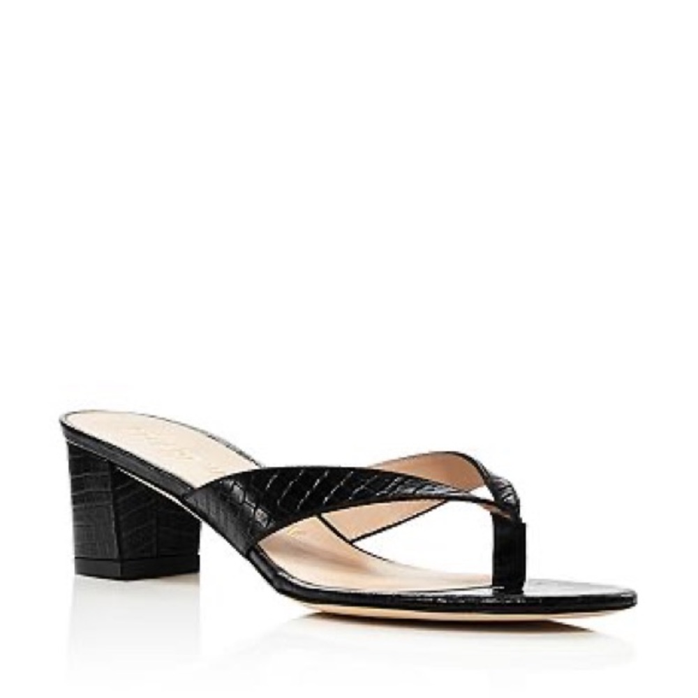 Stuart Weiztman Brigida 50 Thong Heeled Sandal